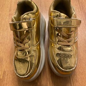 Gold Kids Roller skate shoes